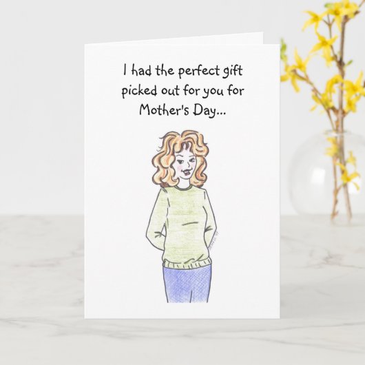 母の日 カード (黄色い花)