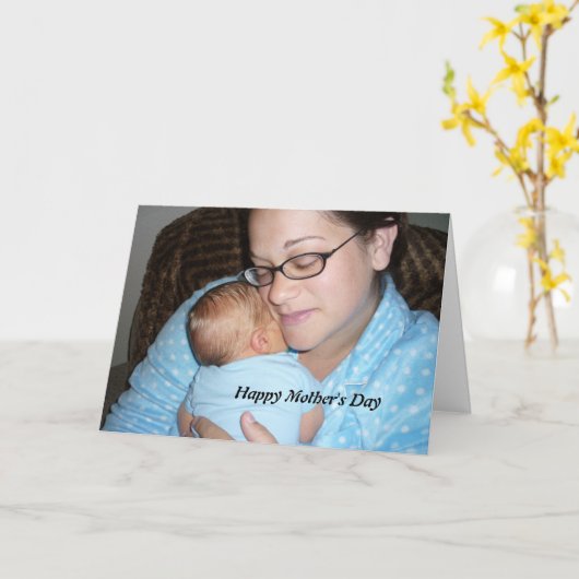 母の日 カード (黄色い花)