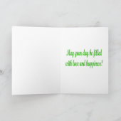 母の日 カード (内部)