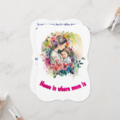 母の日 カード (正面/裏面インサイチュ)