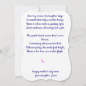 母の日 カード (裏面)