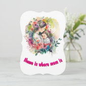 母の日 カード (スタンド正面)