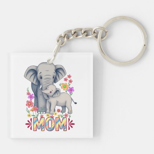 母の日 キーホルダー (裏面)