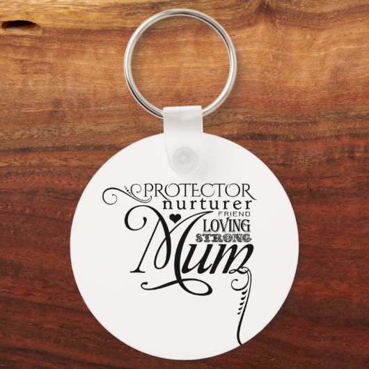 母の日 キーホルダー (正面)