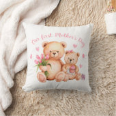 母の日 クッション (ブランケット)