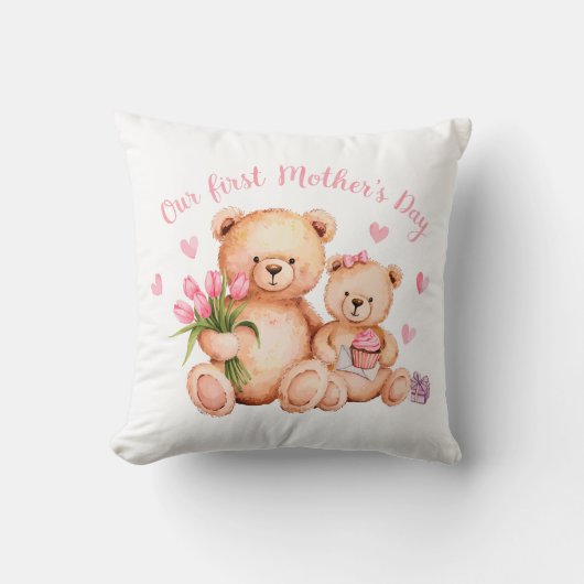 母の日 クッション (正面)