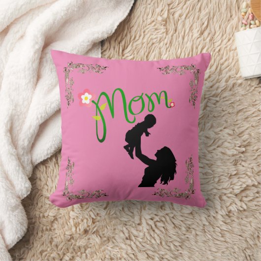 母の日 クッション (ブランケット)