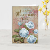 母の日 – グリーティングカード (黄色い花)