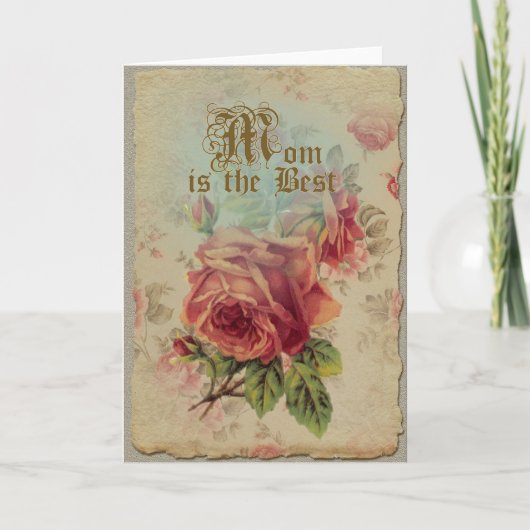 母の日 – グリーティングカード (正面)