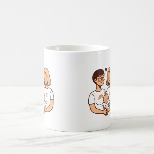 母の日 コーヒーマグカップ (中央)