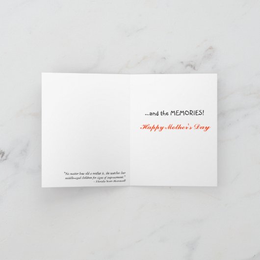 母の日 サンキューカード (内部)