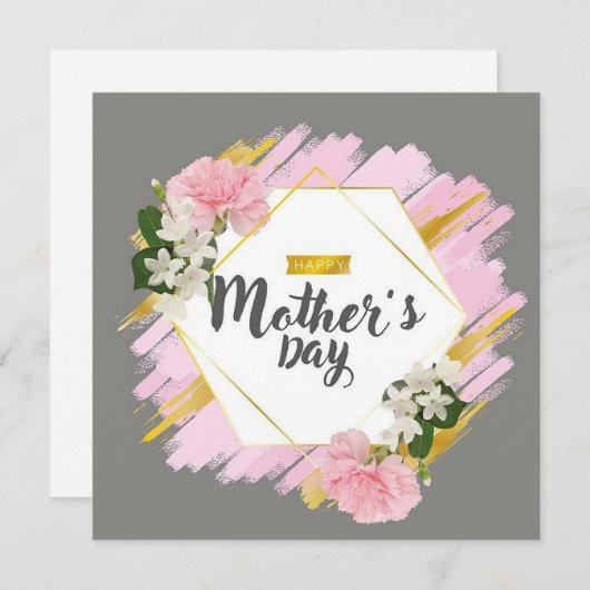 母の日 シーズンカード (正面/裏面)