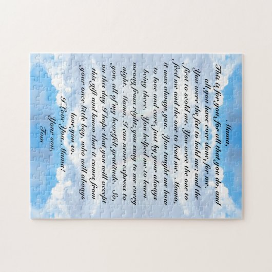 母の日 ジグソーパズル (横)