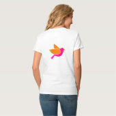 母の日 スイート バード 特別Tシャツ Tシャツ (裏面フル)