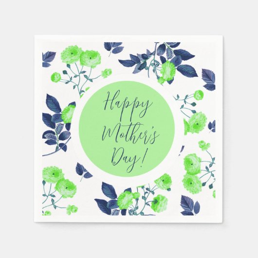 母の日 スタンダードカクテルナプキン (正面)