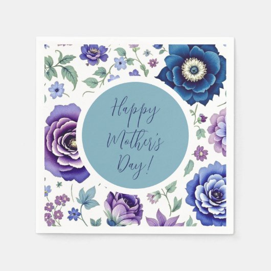 母の日 スタンダードカクテルナプキン (正面)