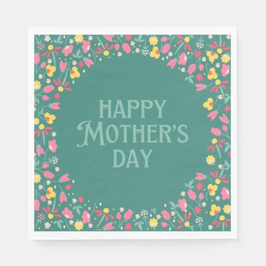 母の日 スタンダードランチョンナプキン (正面)
