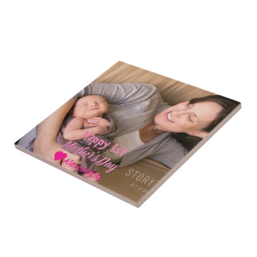 母の日 タイル (側面)