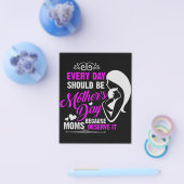 母の日 チラシ (シングル)