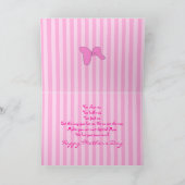 母の日 – ツインベビーガールズカード カード (内部)