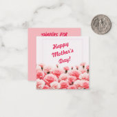 母の日 ノートカード (正面/裏面インサイチュ)