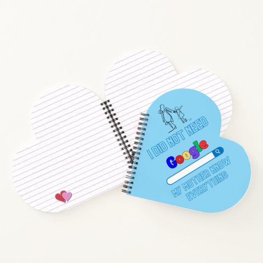 母の日 ノートブック (内部)