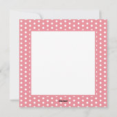 母の日 ハート＆フラワー カード (裏面)