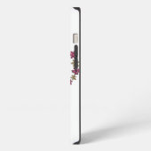 母の日 ハート 愛してるママ iPhoneケース (左側面)