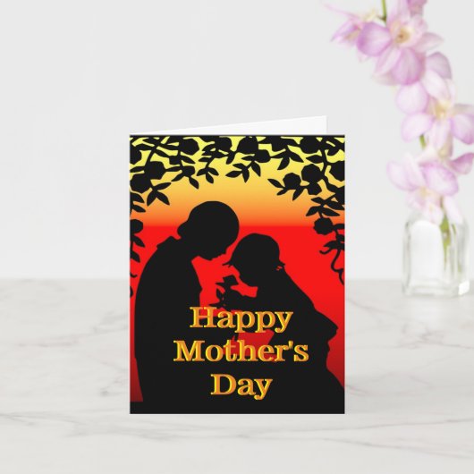 母の日 |パーソナライズされた | |グリーティングカード カード (蘭)