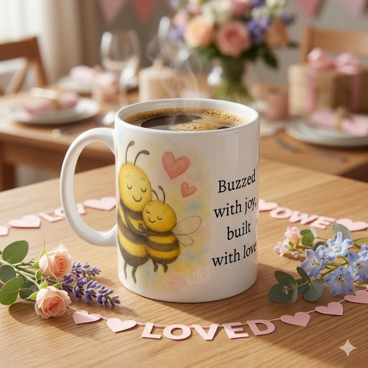母の日 ビー＆ベイビー コーヒー コーヒーマグカップ