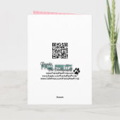 母の日-ピンクのチューリップ- Vindy -ボクサー カード (裏面)