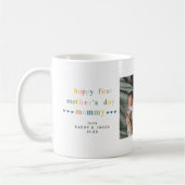 母の日 |フォトコラージュ3 コーヒーマグカップ (左)