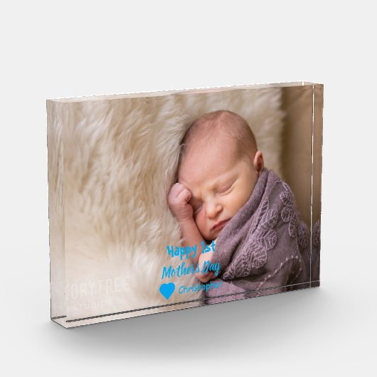 母の日 フォトブロック (左)