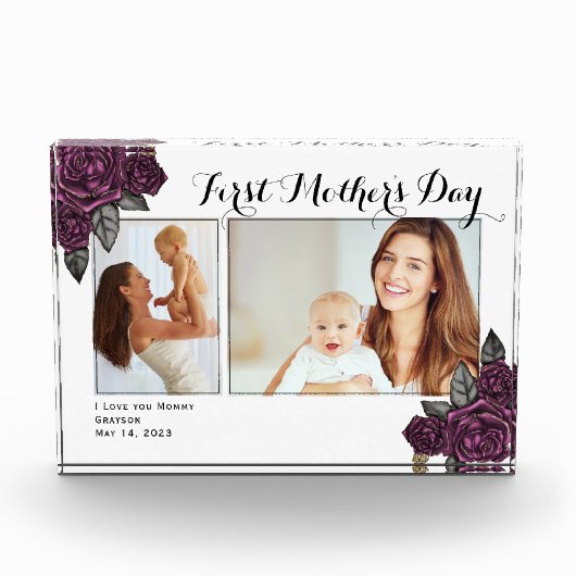 母の日 フォトブロック (正面)