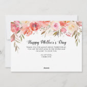 母の日 フォト フラワーリング シーズンカード (裏面)