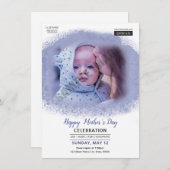 母の日 フライヤー 招待状 (正面/裏面)