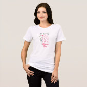 母の日 フラワーラブギフト トライブレンドTシャツ (正面全面)