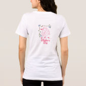 母の日 フラワーラブギフト トライブレンドTシャツ (裏面)