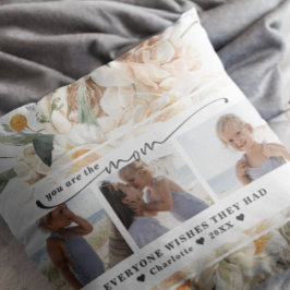 母の日 |フローラ3枚のコラージュ クッション