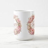 母の日 ブルームフラワー 高級コーヒーマグ コーヒーマグカップ (中央)