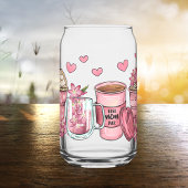 母の日 プリント缶グラス ガラス缶