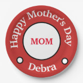 母の日 ペーパープレート (正面)