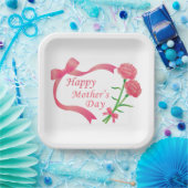 母の日 ペーパープレート (パーティー)
