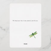 母の日 ホリデー カード (裏面)