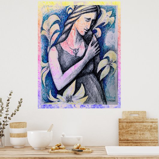 母の日 ポスター (キッチン)