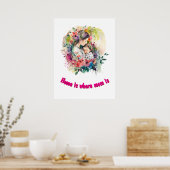 母の日 ポスター (キッチン)