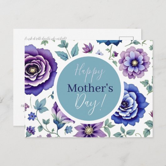 母の日 ポストカード (正面/裏面)