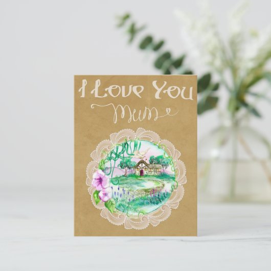 母の日 ポストカード (スタンド正面)