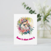 母の日 ポストカード (スタンド正面)