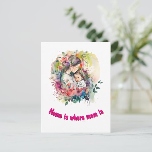 母の日 ポストカード (スタンド正面)